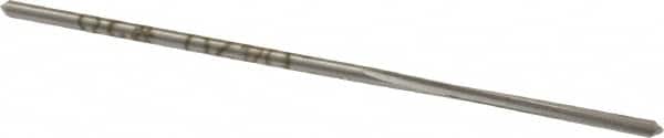 Made in USA - #58 High Speed Steel 4 Flute Chucking Reamer - Exact Tooling