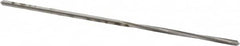 Made in USA - #60 High Speed Steel 4 Flute Chucking Reamer - Exact Tooling