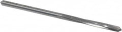 Made in USA - 0.124" High Speed Steel 4 Flute Chucking Reamer - Exact Tooling