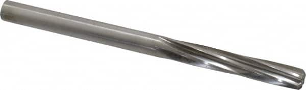 Made in USA - 0.3105" High Speed Steel 6 Flute Dowel Pin Chucking Reamer - Exact Tooling