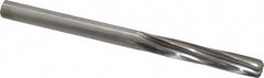 Made in USA - 0.3105" High Speed Steel 6 Flute Dowel Pin Chucking Reamer - Exact Tooling