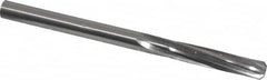 Made in USA - 0.3115" High Speed Steel 6 Flute Chucking Reamer - Spiral Flute, 0.3115" Straight Shank, 1-1/2" Flute Length, 4-1/2" OAL - Exact Tooling