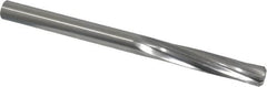 Made in USA - 3/8" High Speed Steel 6 Flute Chucking Reamer - Spiral Flute, 3/8" Straight Shank, 1-3/4" Flute Length, 5" OAL - Exact Tooling