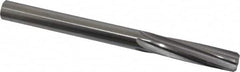 Made in USA - 0.499" High Speed Steel 6 Flute Chucking Reamer - Exact Tooling