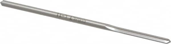 Made in USA - 5/32" Cobalt 4 Flute Chucking Reamer - Straight Flute, 0.151" Straight Shank, 1" Flute Length, 4" OAL - Exact Tooling