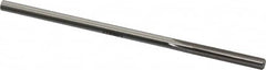 Made in USA - 7/32" Cobalt 6 Flute Chucking Reamer - Straight Flute, 0.2075" Straight Shank, 1-1/4" Flute Length, 5" OAL - Exact Tooling
