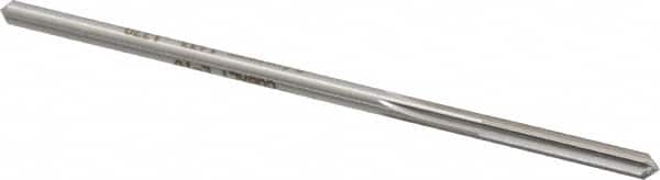 Made in USA - #16 Cobalt 6 Flute Chucking Reamer - Straight Flute, 0.1704" Straight Shank, 1-1/8" Flute Length, 4-1/2" OAL - Exact Tooling