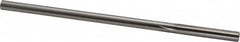 Made in USA - Letter G Cobalt 6 Flute Chucking Reamer - Straight Flute, 1/4" Straight Shank, 1-1/2" Flute Length, 6" OAL - Exact Tooling