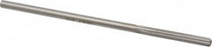 Made in USA - Letter H Cobalt 6 Flute Chucking Reamer - Straight Flute, 1/4" Straight Shank, 1-1/2" Flute Length, 6" OAL - Exact Tooling