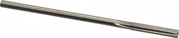 Made in USA - Letter I Cobalt 6 Flute Chucking Reamer - Straight Flute, 1/4" Straight Shank, 1-1/2" Flute Length, 6" OAL - Exact Tooling
