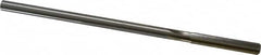 Made in USA - Letter J Cobalt 6 Flute Chucking Reamer - Straight Flute, 1/4" Straight Shank, 1-1/2" Flute Length, 6" OAL - Exact Tooling