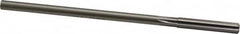 Made in USA - Letter K Cobalt 6 Flute Chucking Reamer - Straight Flute, 1/4" Straight Shank, 1-1/2" Flute Length, 6" OAL - Exact Tooling
