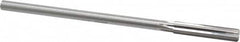 Made in USA - Letter U Cobalt 6 Flute Chucking Reamer - Straight Flute, 0.3105" Straight Shank, 1-3/4" Flute Length, 7" OAL - Exact Tooling