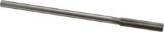 Made in USA - Letter V Cobalt 6 Flute Chucking Reamer - Straight Flute, 0.3105" Straight Shank, 1-3/4" Flute Length, 7" OAL - Exact Tooling