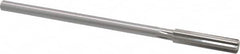 Made in USA - Letter X Cobalt 6 Flute Chucking Reamer - Straight Flute, 0.3105" Straight Shank, 1-3/4" Flute Length, 7" OAL - Exact Tooling