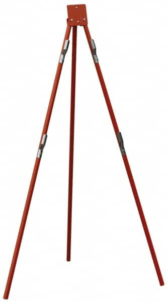 NMC - Tripod Traffic Sign Stand - Aluminum, Compatible with 48" High x 48" Wide Signs - Exact Tooling
