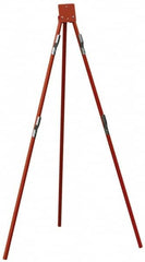 NMC - Tripod Traffic Sign Stand - Aluminum, Compatible with 48" High x 48" Wide Signs - Exact Tooling