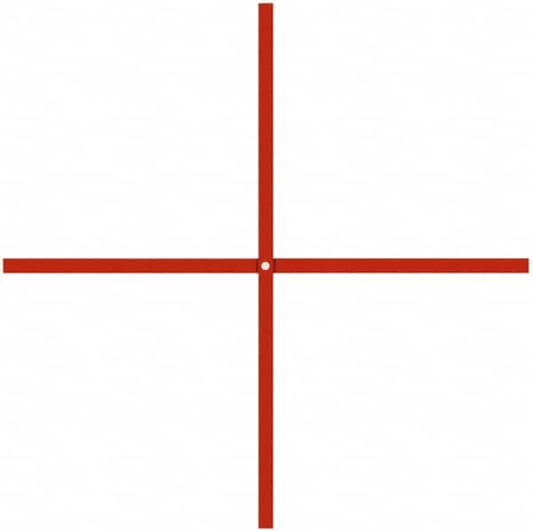 NMC - Roll-Up Traffic Sign Ribs - Fiberglass, Compatible with 48" High x 48" Wide Signs - Exact Tooling