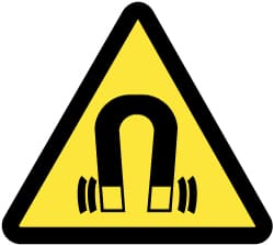 NMC - ISO Label - Black & Yellow, 2" Long x 2" High, Sign Muscle Finish - Exact Tooling