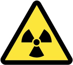 NMC - ISO Label - Black & Yellow, 2" Long x 2" High, Sign Muscle Finish - Exact Tooling