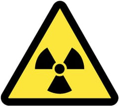 NMC - ISO Label - Black & Yellow, 4" Long x 4" High, Sign Muscle Finish - Exact Tooling