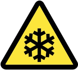 NMC - ISO Label - Black & Yellow, 2" Long x 2" High, Sign Muscle Finish - Exact Tooling