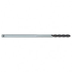 3/64" Dia. - 1-1/2" OAL - Diamond CBD - Ball End SE EM - 4 FL - Exact Tooling