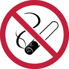 NMC - ISO Label - Black, Red & White, 4" Long x 4" High, Sign Muscle Finish - Exact Tooling