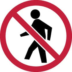 NMC - ISO Label - Black, Red & White, 4" Long x 4" High, Sign Muscle Finish - Exact Tooling