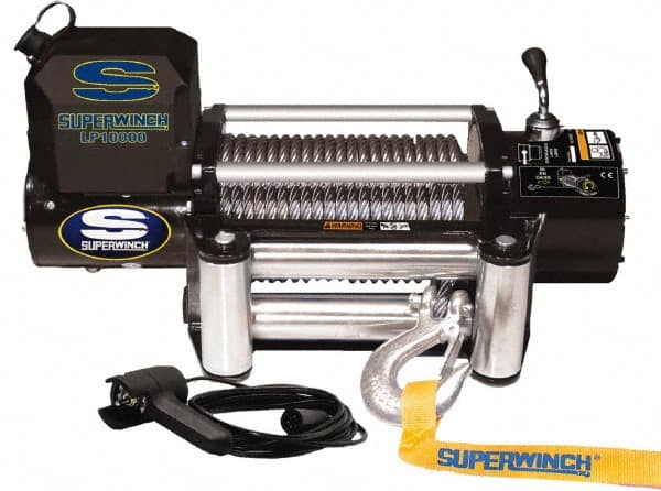 Superwinch - 10,000 Lb Capacity, 85' Cable Length, Automotive Heavy-Duty Recovery Winch - Exact Tooling