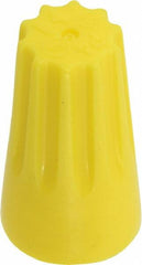 3M - 3, 20 to 2, 12 AWG, 600 Volt, Fire Resistant, Standard Twist on Wire Connector - Yellow, 221°F - Exact Tooling