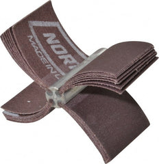 Merit Abrasives - 180 Grit, Coated, Aluminum Oxide Bore Polisher - Very Fine Grade, 16,000 RPM, Polishes Bores with 2-1/8 to 2-1/2" Diam - Exact Tooling