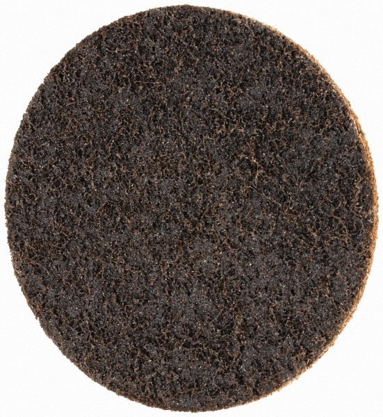 Merit Abrasives - 5" Disc Diam, Aluminum Oxide Quick Change Disc - Type S Attaching System, Nonwoven, Brown, Coarse Grade, GD Series - Exact Tooling