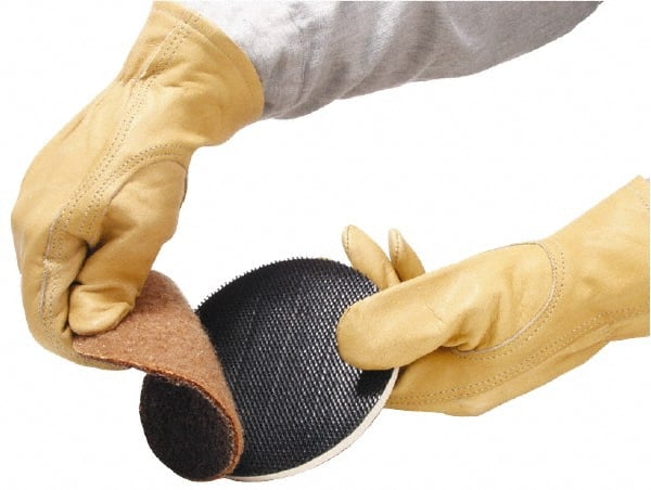 Standard Abrasives - 7" Diam Hook & Loop Disc Backing Pad - 5/8" Shank Diam, Soft Density, 6,000 RPM - Exact Tooling