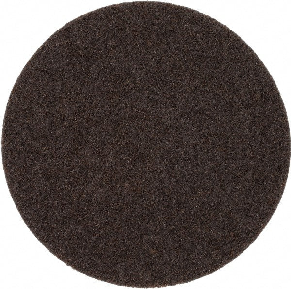 Merit Abrasives - 7" Diam, Aluminum Oxide Hook & Loop Disc - Coarse Grade, Nonwoven, - Exact Tooling