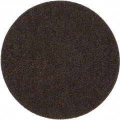 Merit Abrasives - 7" Diam, Aluminum Oxide Hook & Loop Disc - Coarse Grade, Nonwoven, - Exact Tooling