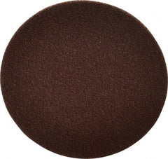 Merit Abrasives - 2" Diam, 100 Grit Aluminum Oxide Adhesive PSA Disc - Medium Grade, Black, Cloth Backing, Flexible - Exact Tooling