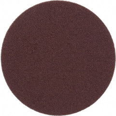 Merit Abrasives - 2" Diam, 120 Grit Aluminum Oxide Adhesive PSA Disc - Medium Grade, Black, Cloth Backing, Flexible - Exact Tooling