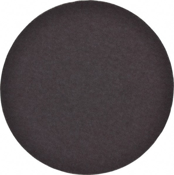 Merit Abrasives - 5" Diam, 60 Grit Aluminum Oxide Adhesive PSA Disc - Coarse Grade, Black, Cloth Backing, Flexible - Exact Tooling