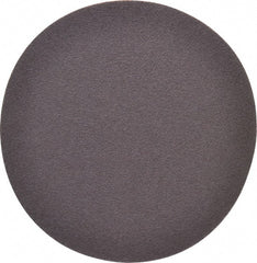 Merit Abrasives - 5" Diam, 80 Grit Aluminum Oxide Adhesive PSA Disc - Coarse Grade, Black, Cloth Backing, Flexible - Exact Tooling