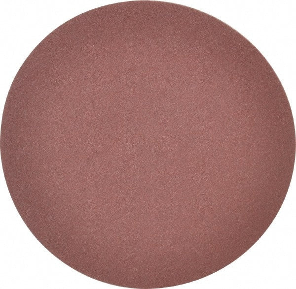 Merit Abrasives - 5" Diam, 120 Grit Aluminum Oxide Adhesive PSA Disc - Medium Grade, Black, Cloth Backing, Flexible - Exact Tooling