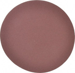 Merit Abrasives - 10" Diam, 100 Grit Aluminum Oxide Adhesive PSA Disc - Medium Grade, Black, Cloth Backing, Flexible, Use with Stationary Disc Sanders - Exact Tooling