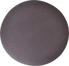 Merit Abrasives - 12" Diam, 40 Grit Aluminum Oxide Adhesive PSA Disc - Very Coarse, Black, Cloth Backing, Flexible - Exact Tooling