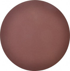 Merit Abrasives - 12" Diam, 120 Grit Aluminum Oxide Adhesive PSA Disc - Medium Grade, Black, Cloth Backing, Flexible, Use with Stationary Disc Sanders - Exact Tooling