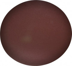 Merit Abrasives - 20" Diam, 60 Grit Aluminum Oxide Adhesive PSA Disc - Coarse Grade, Black, Cloth Backing, Flexible, Use with Stationary Disc Sanders - Exact Tooling