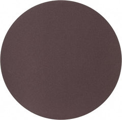 Merit Abrasives - 20" Diam, 80 Grit Aluminum Oxide Adhesive PSA Disc - Coarse Grade, Black, Cloth Backing, Flexible, Use with Stationary Disc Sanders - Exact Tooling