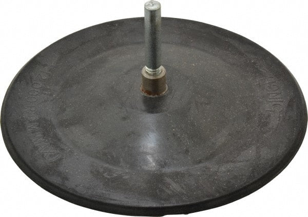 Merit Abrasives - 5" Diam Adhesive/PSA Disc Backing Pad - 1/4" Shank Diam, 3,500 RPM - Exact Tooling