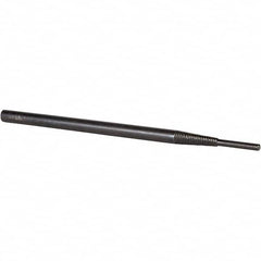 Merit Abrasives - Cartridge Roll Mandrel - 1/4" Shank Diam x 3" Shank Length, 4-1/2" OAL - Exact Tooling