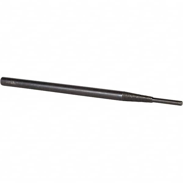 Merit Abrasives - Cartridge Roll Mandrel - 1/4" Shank Diam x 6" Shank Length, 8" OAL - Exact Tooling