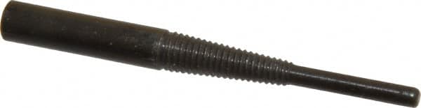 Merit Abrasives - 1/8" Pilot Diam x 3/4" Pilot Length, Cartridge Roll Mandrel - 1/4" Shank Diam x 1-1/4" Shank Length, 2-1/2" OAL - Exact Tooling